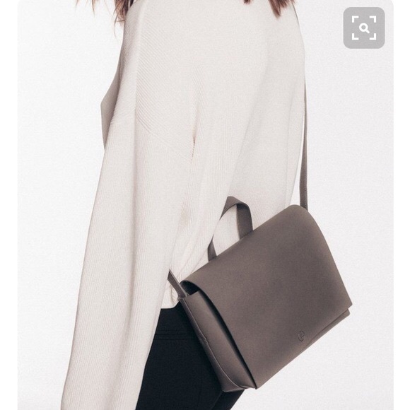 Janessa Leone Joan suede full grain leather Black crossbody bag w/Marant dustbag - Picture 4 of 16